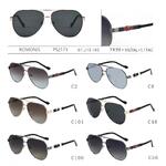 Polarized metal + TR90 sunglasses for men Romonis PS2171-R