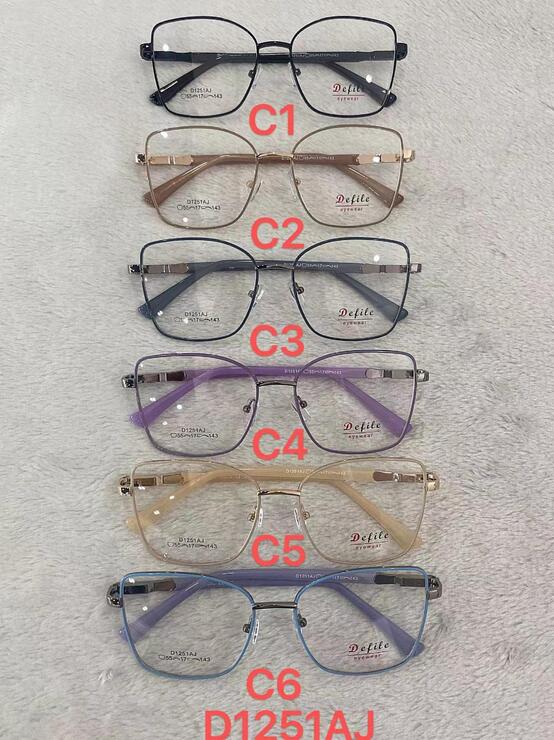 Оправа металлическая с флексом Defile D1251AJ