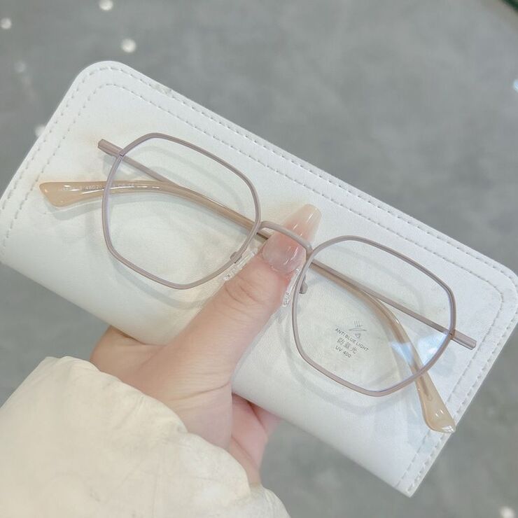 Metal frame MAMO with Blue Ray Cut protection lenses H5624-1