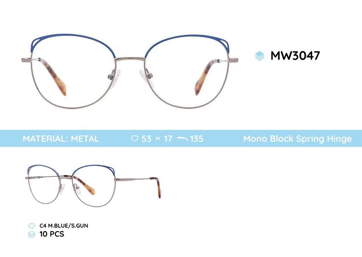 Оправа металлическая MW3047