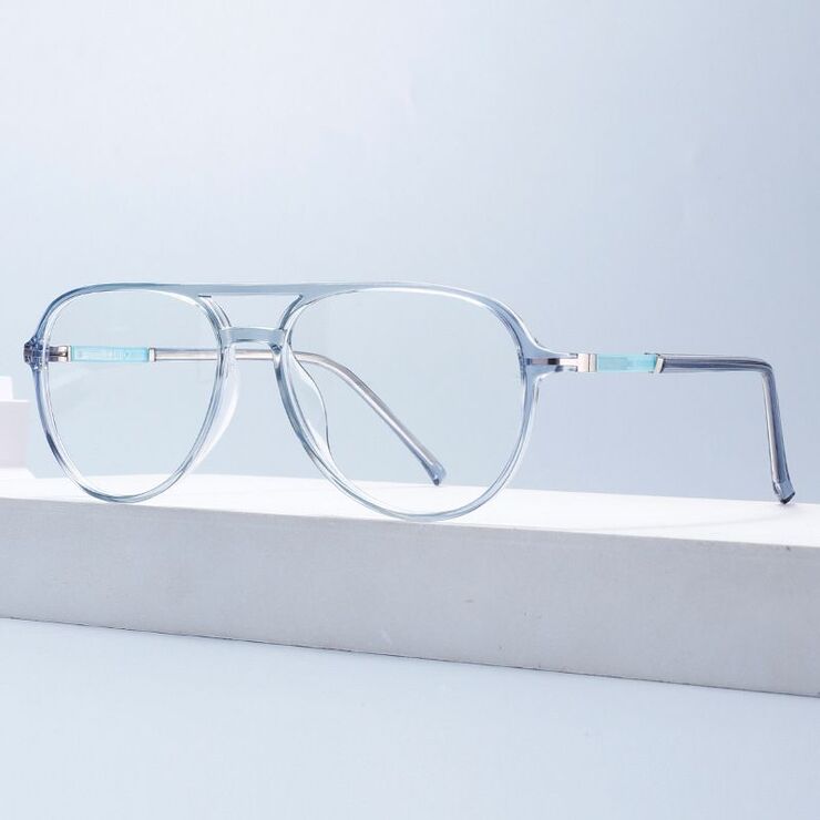 Оправа комбинированная, TR90+металл, с линзами с защитой от синего света Elit 6594-EL