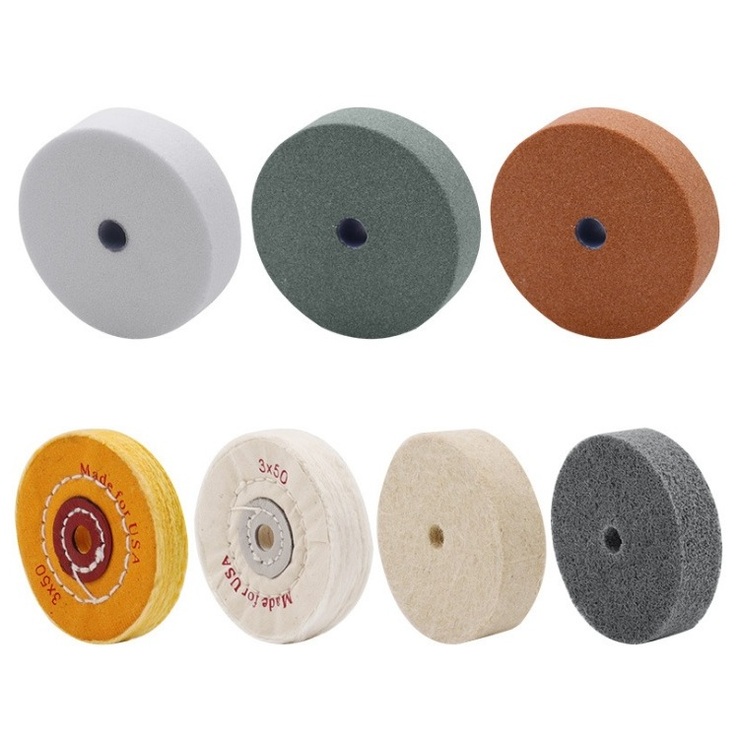 Grinding and polishing wheels