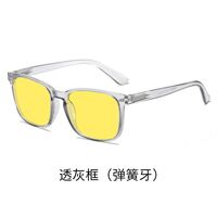 Plastic night vision sunglasses, with flex hinges KY8082夜视平光