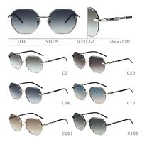 Polarized metal sunglasses Leke S33129