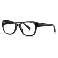Plastic TR90 frame for glasses with Blue Ray Cut protection and spring hinges More LS006