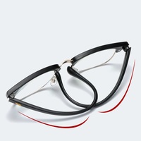 Metal eyeglasses for reading YB5208 Blue ray cut, diopters from +1.00 to +4.00, PD62-64