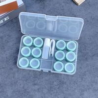 Mini soft contact lens kit with 6 containers J1-6多副磨砂套装