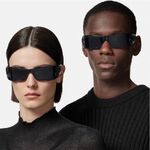 Пластиковые зимние солнцезащитные очки с квадратными линзами Elit 4446-EL