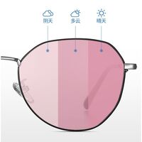 Photochromic glasses with blue light and UV protection 9639-2-GT