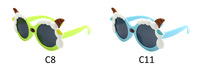 Polarized silicone sunglasses with UV400 protection for kids T22061