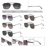 Polarized metal sunglasses for women Leke LK34063