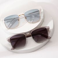 Plastic + metal square sunglasses for men Elit 3211-EL