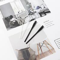 Наконечники на заушники силиконовые B21, длина 71 мм, круглое отверстие Ø1.4 мм