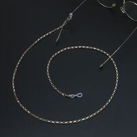 Металлическая нескользящая цепочка, для очков и масок GL680