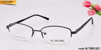  Semi-rimless cheap metal frames for glasses Allmilmo AL7069
