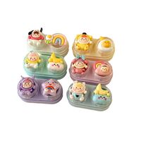 Мини-набор для мягких контактных линз выдвижной W-CT15彩虹月亮女孩