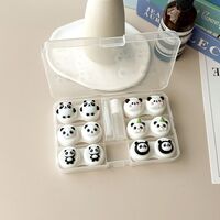 Набор для мягких контактных линз + 6 контейнеров для хранения B-DIY8款六副装