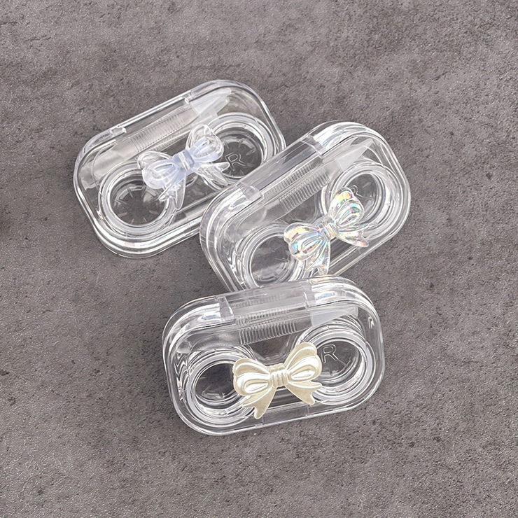 Мини-набор для мягких контактных линз XF206透明蝴蝶结