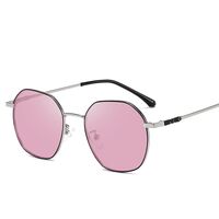 Очки металлические фотохромные с защитой от синего света 9673-GT