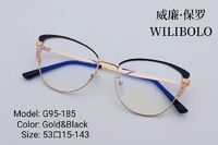 Оправа металлическая ультратонкая Wilibolo G95-185