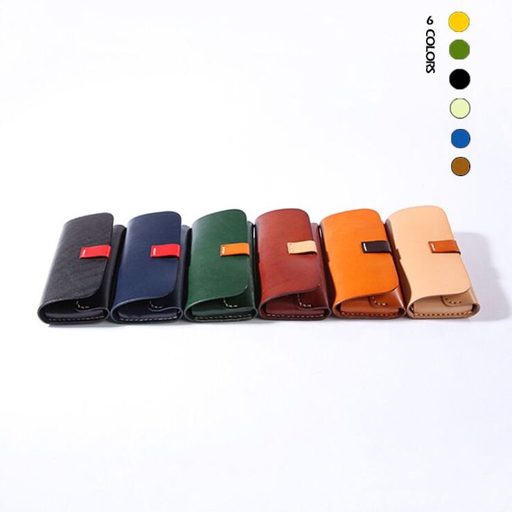Genuine leather glasses case BR5049