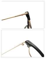 Metal eyeglasses for reading 835成品, diopters from 0.50 to -6.00, not centered