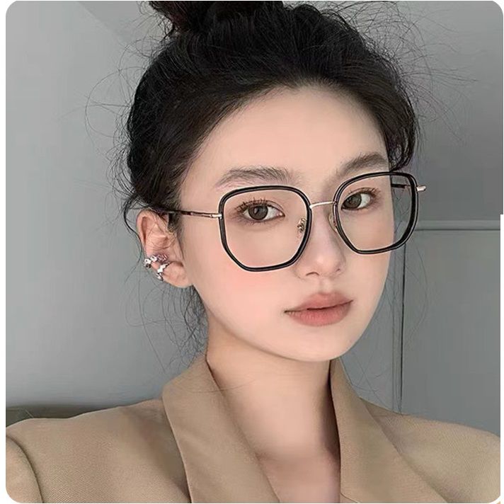 Metal eyeglasses Blue ray cut KY1216 with case