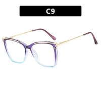 Plastic TR90 glasses with blue light protection for women TR3009-TR5037-PN