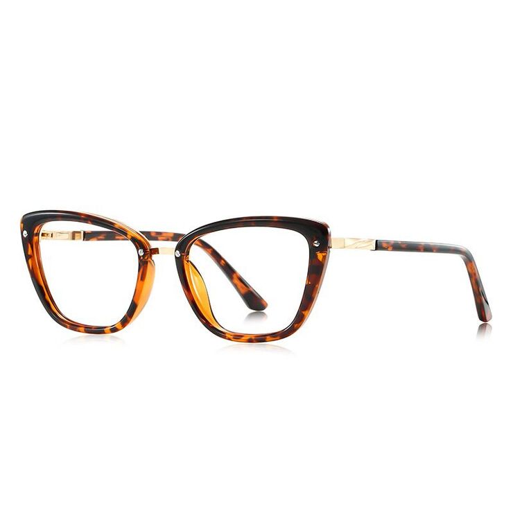 Plastic TR90 frames for glasses with Blue Ray Cut protection and flex hinges FOCUS FCS2220