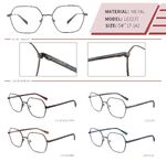 Оправа металлическая мужская LE6237-DA