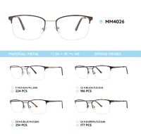 Оправа для очков металлическая мужская MM4026