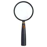 Magnifier, magnifying glass with handle 9180-XX, diameter: 82 mm, magnification: 5X
