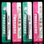 Пинцет из нержавеющей стали для работы со стразами, 2 типа GJ0004