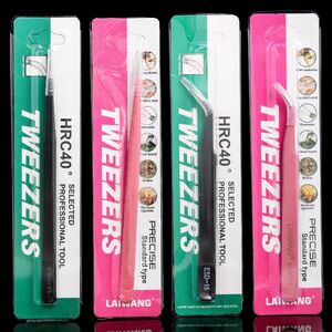 Пинцет из нержавеющей стали для работы со стразами, 2 типа GJ0004