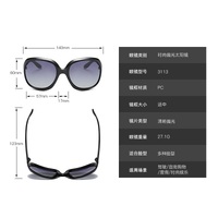 Polarized sunglasses with UV400 protection 3113