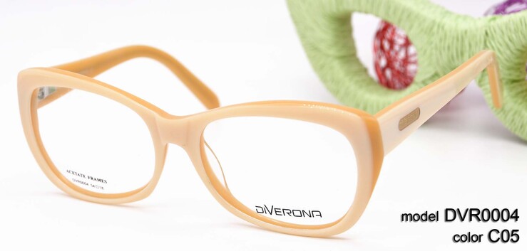 Plastic frames for glasses acetate material DIVERONA DVR0004
