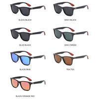 Polarized plastic TR90 sunglasses with UV400 protection 4195-GT