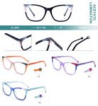 Оправа пластиковая из ламинированного многослойного ацетата с флексом Big City BL-2818