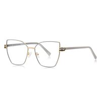 Оправа женская металлическая + TR90, линзы-блюблокеры с защитой от ультрафиолета и синего света More FCS3145