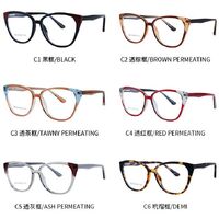 TR90 plastic frame or glasses with blue light protection, with spring hinges FA87197