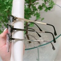 Combined nylor frame (metal + TR90) with Blue Ray Cut protection lenses MAMO H6626