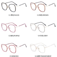 Оправа для очков комбинированная (металл + TR90) с защитой от синего света, с флексом FA87150