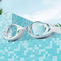 Swimming waterproof anti-fog goggles, diopters from -2.00 to -6.00, 7003-YU
