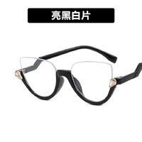 Очки пластиковые полуободковые  женские с защитой от синего света 4357-68062-PN