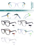 Plastic frames for glasses, acetate lamination Big City BL-2821