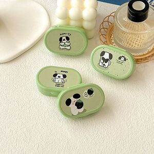 Mini soft contact lens kit JH881绿盒狗
