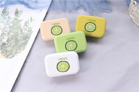 Mini set for a soft contact lens (Kits for contact lenses) B17-Lemon