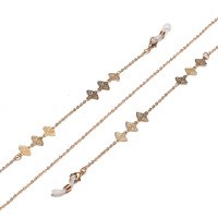 Цепочка для очков с полыми веерами GL1356