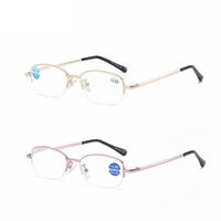 Nylor metal eyeglasses for reading JY1824 with Blue ray cut protection, from +1.00 to +4.00, PD62-64