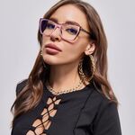 Оправа пластиковая с линзами с защитой от синего света, с флексом Elit 5717-EL